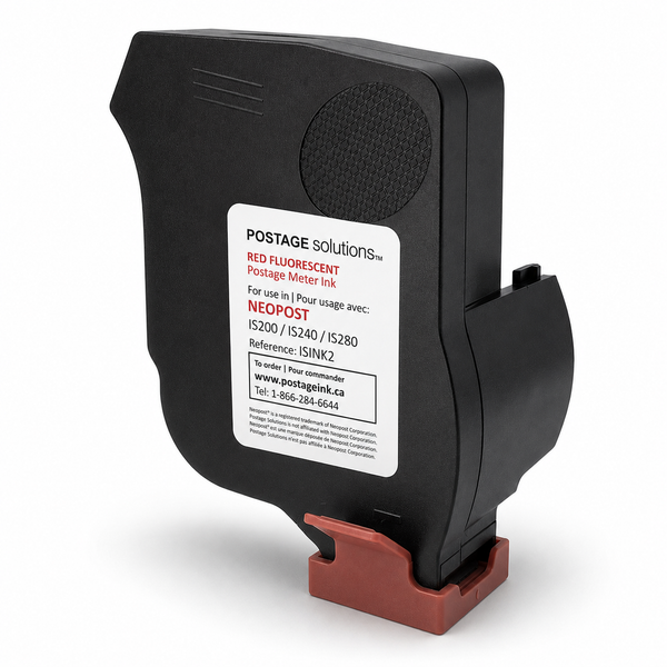 4146135Q  –  Canadian-Specific compatible red ink cartridge for Quadient IS-280, IS-200, IM-280